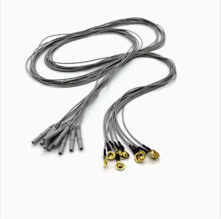 Din 1.5mm Plug Hole To 1.5mm Pin Eeg Extension Cable