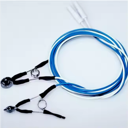 factory supply DIN1.5 socket EEG cable with ear clip EEG electrodes ear alligator electrode